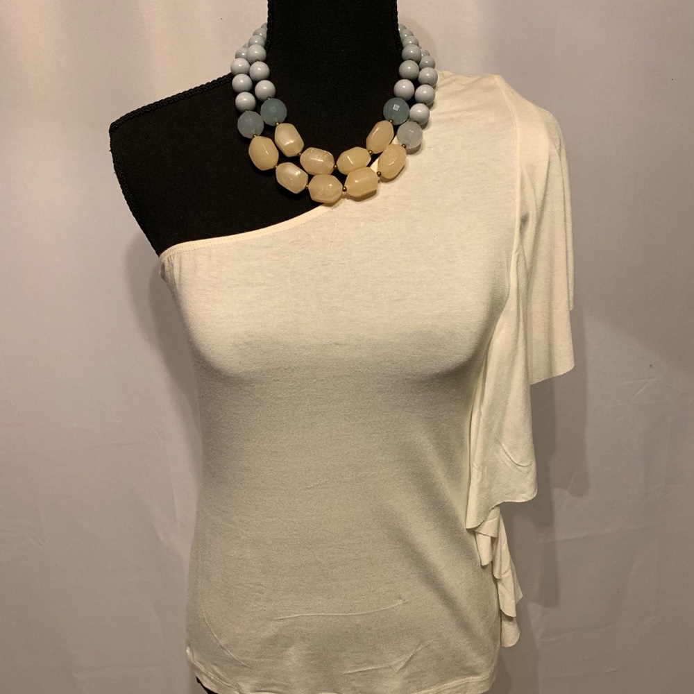 One shoulder blouse